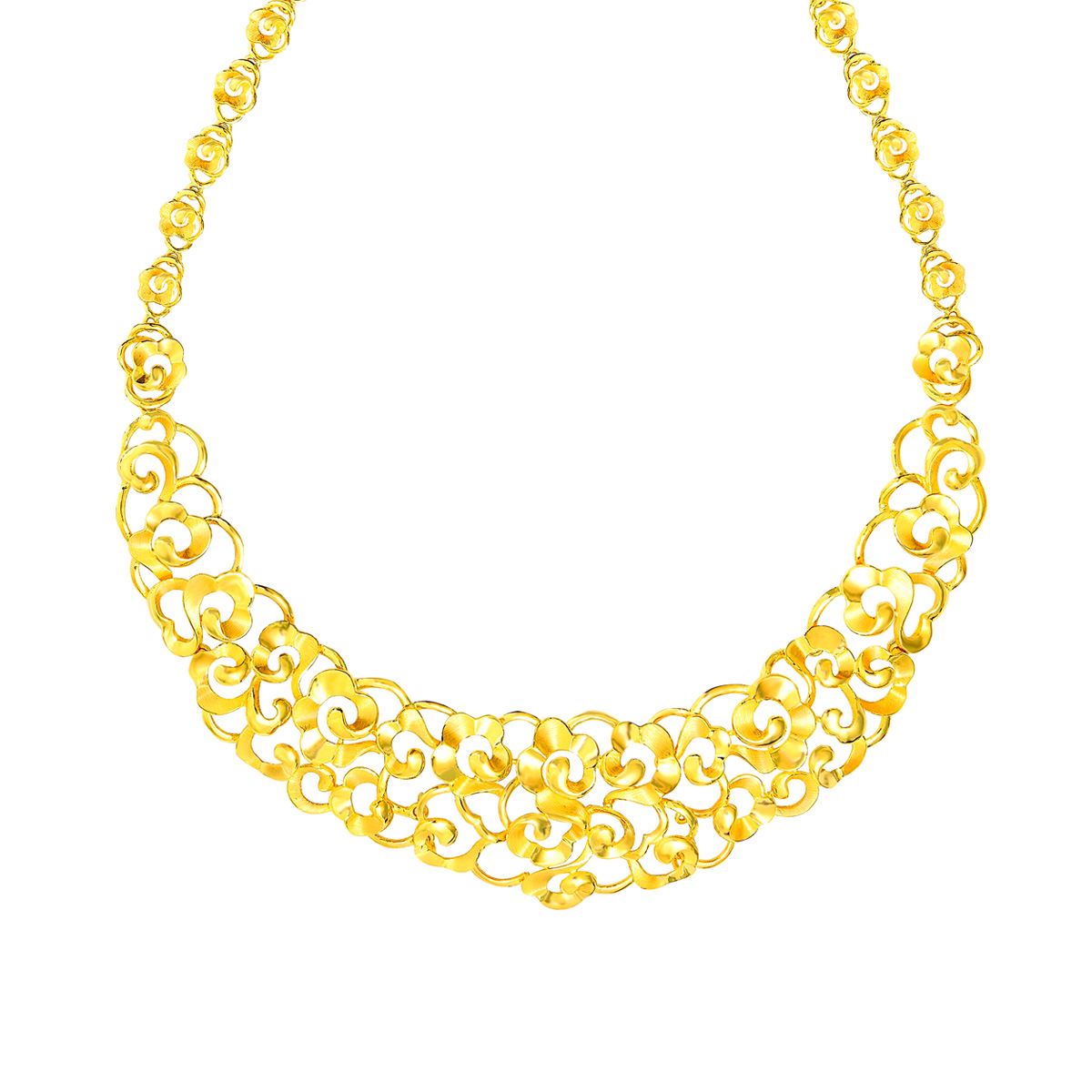 Fine Gold Necklace with Mythical