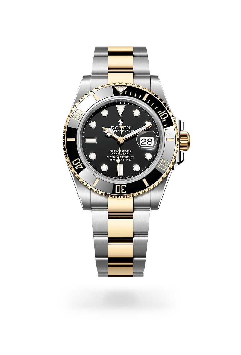 Rolex Submariner Date 蠔式，41毫米，黃金及蠔式鋼